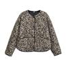 2024 Autumn Women's Cotton Animal Print Jacket - European & American Style Fashion