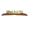Guitar Bridge Replacement Adjustable Height Metal Rosewood Floating Bridge for Archtop Jazz Guitars