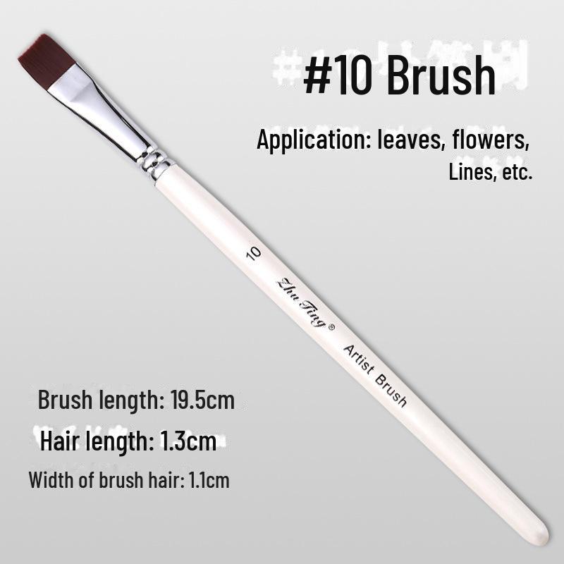 17-Piece Face Painting Brush Set for Various Artistic Techniques Like Line Work, Embossing, Blending, and More.