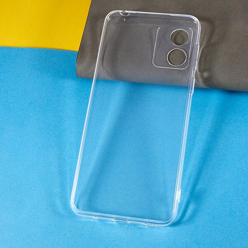 Pour Motorola Moto E13 4G Coque de Téléphone Mobile Ultra-Fine Transparente Antichoc TPU Coque de Téléphone