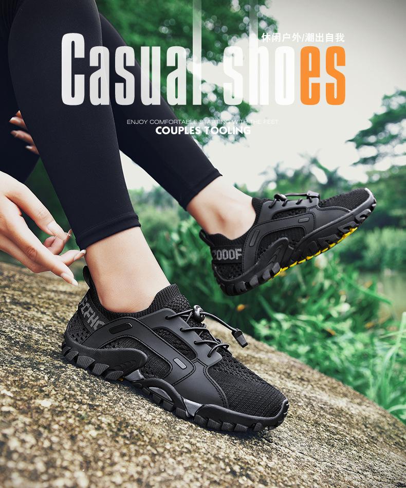 Summer Outdoor Sports Quick-drying Non-slip Hiking Shoes Beach Shoes Wading Creek Shoes Snorkeling Shoes Waterway Dual-purpose Mountaineering