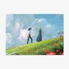 Studio Ghibli Princess Mononoke Felt Fabric Poster - Multiple Sizes (A1, A2, A3, A4)