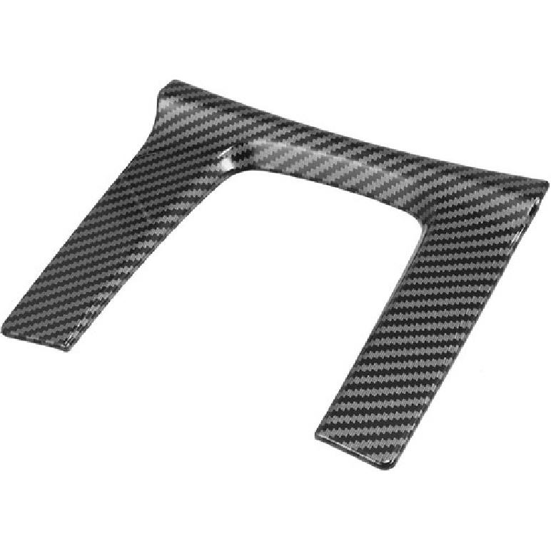Carbon Fiber Interior Gear Shift Panel Cover Trim For Honda Civic 2016- 2017