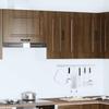 Kitchen Wall Mounted Cabinet Kalmar Brown Oak Effect Particleboard