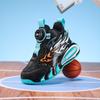 2025 Autumn/Winter Trendy Boys' Leather Basketball Shoes - Durable, Non-Slip, Soft Sole for Kids