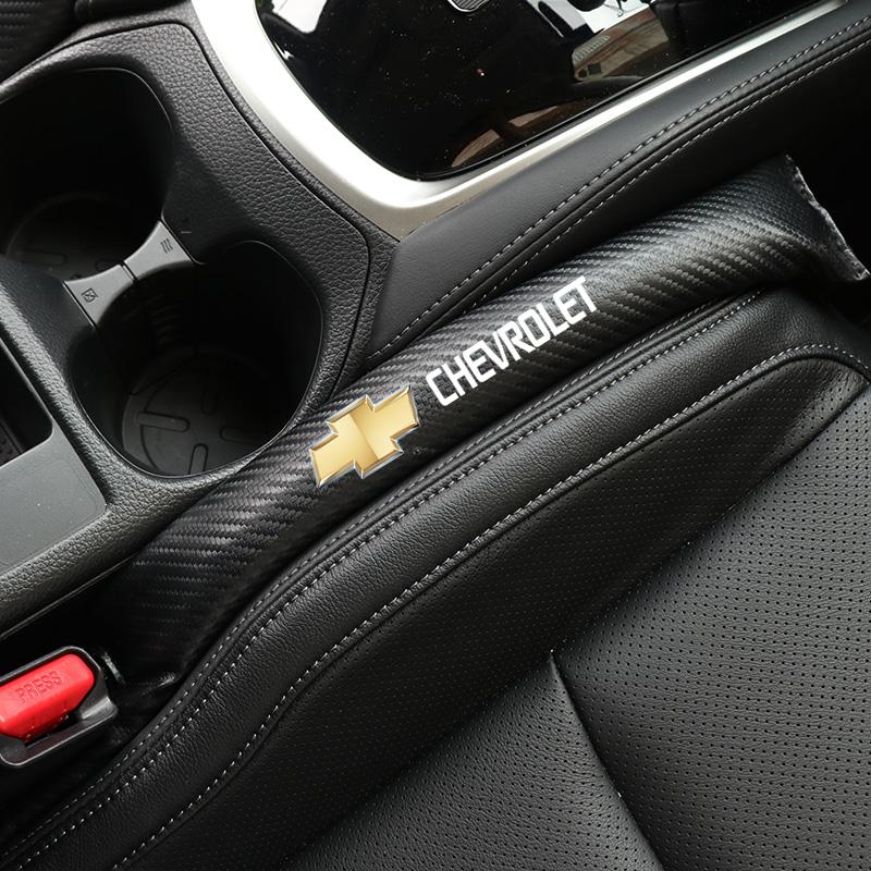 AABHL1 2Pcs Car Seat Gap Filling Plug Cushion Side Seam Leak Proof Strip For Chevrolet Cruze Spark Captiva Suburban Camaro Malibu