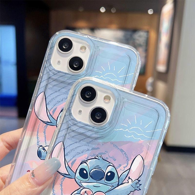 Cartoon Cute for Apple 13promax Mobile Phone Case Iphone14 Transparent 15 New Soft Case Silicone Airbag