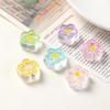 Acrylic Five-Pointed Star Flower Beads for DIY Jewelry Accessories