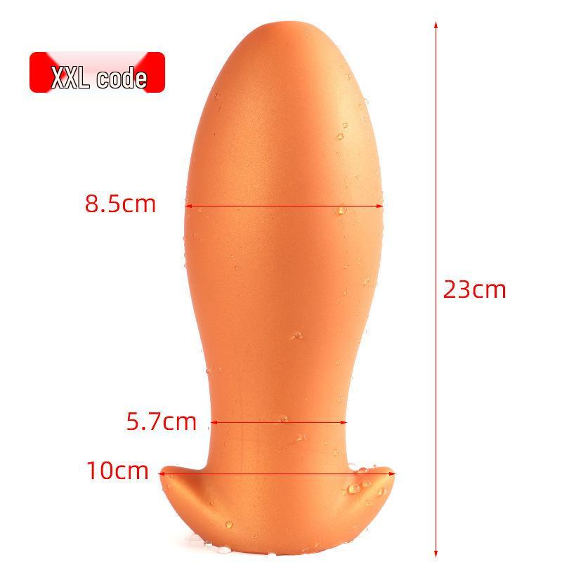 Liquid Silicone Dragon Egg Vaginal & Anal Plug - Portable and Popular