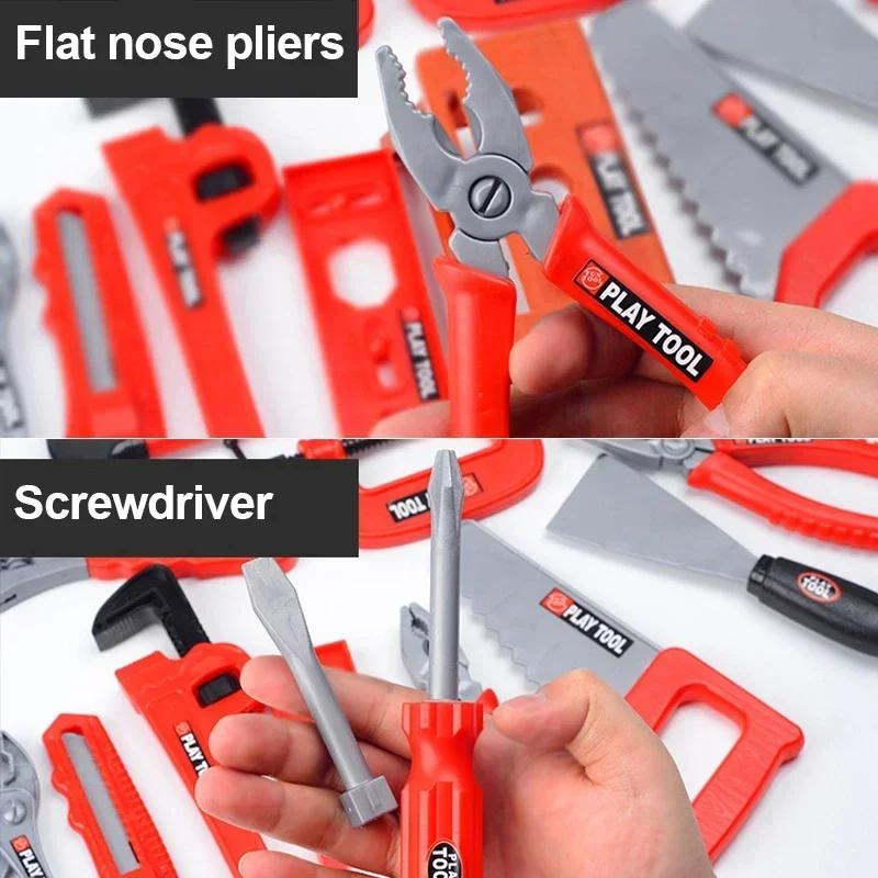 Children's Toolbox Set Baby Simulation Repair Tools Electric Drill Screwdriver Repair House Toys Children's Toolbox Set Baby Sim