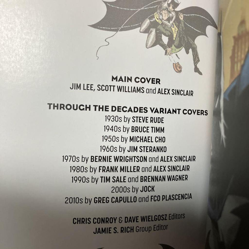 [USED] Batman Detective Comics 1000 1950 Cover