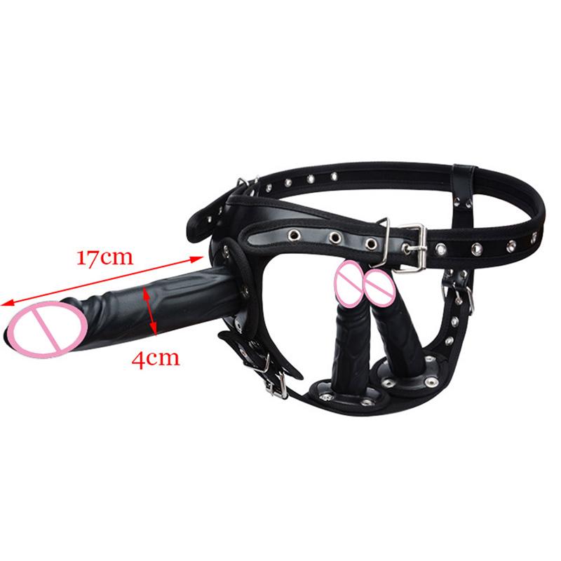 Dildo Love Ring 3 Curea din silicon Produse pentru adulți Bărbați și femei Jucării sexuale SM reglabile