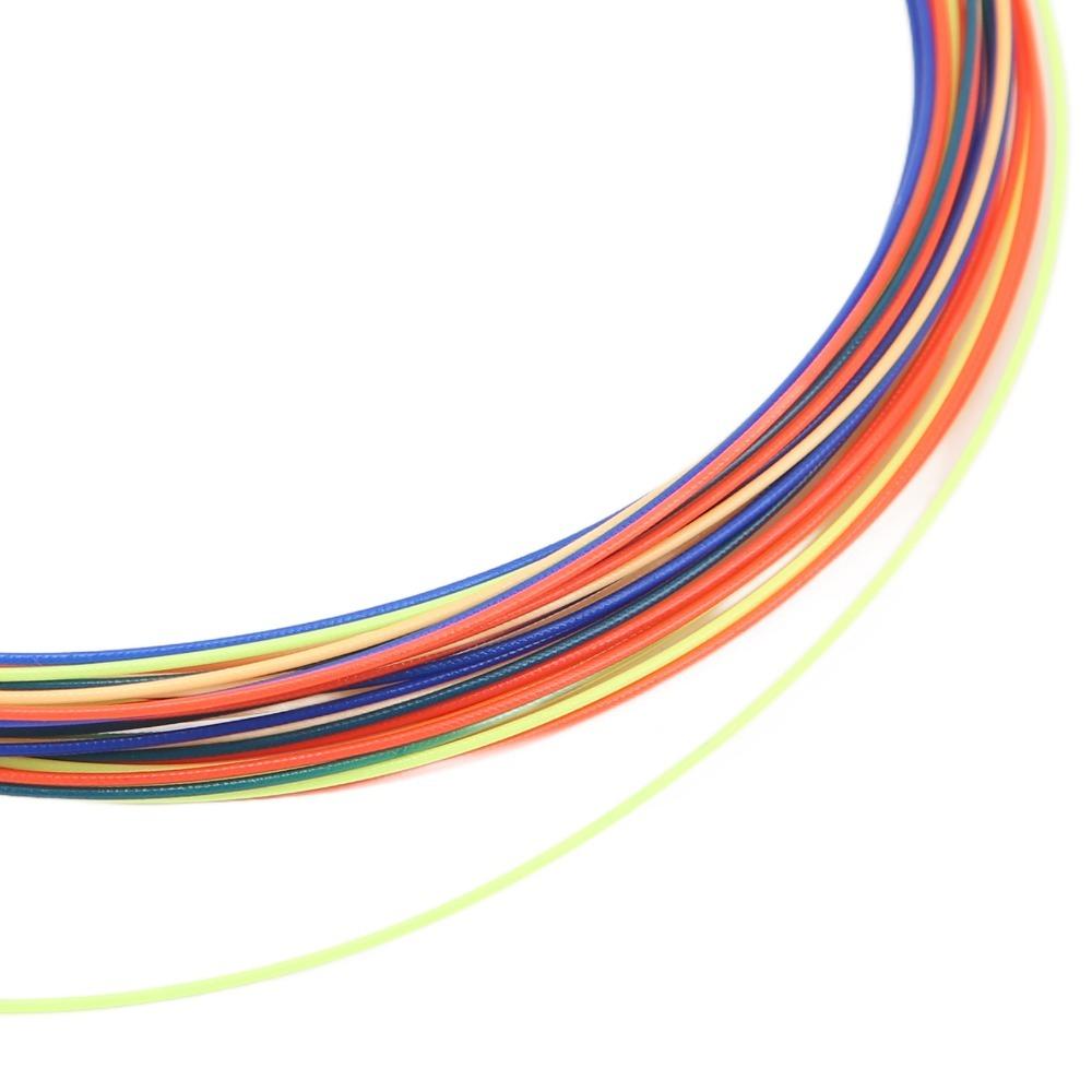 Nylon Badminton Racket String Rainbow Badminton Equipment String  Badminton Racket Restringing