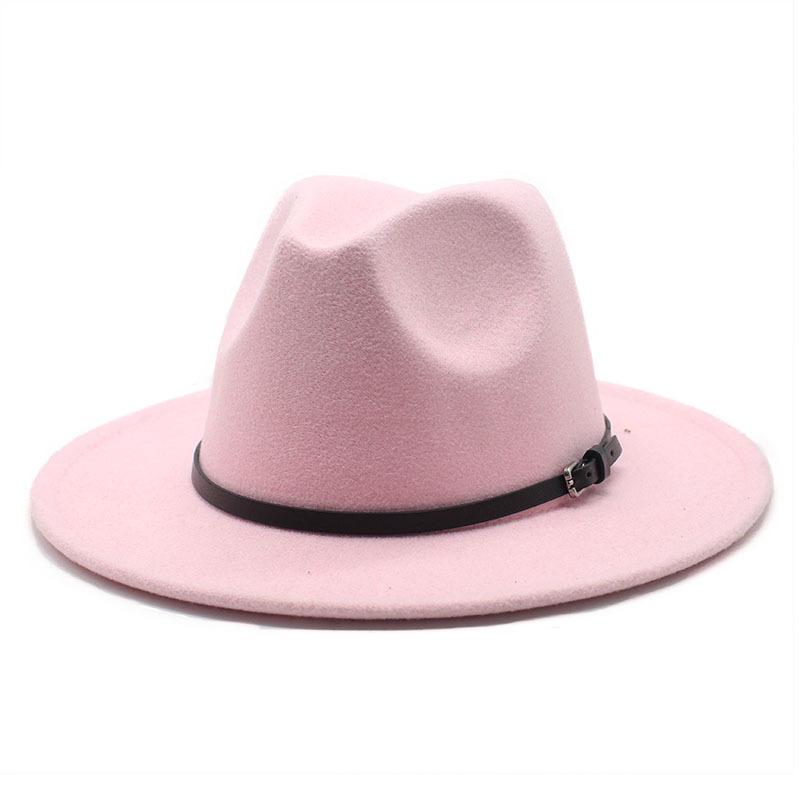 Hat Ladies Jazz Hat Seasonal British Retro Top Hat Ladies Trendy Ladies Woolen Gentleman Hat