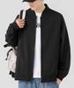 EASTEMPO Autumn Loose Plus Size Men's MA-1 Jacket, Fit, Casual, Business, Stylish, Blouson, (2XL, Black)