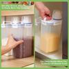 Rice Dispenser Rice Storage Container with Measuring Cup for Cereal Grain Sugar Oatmeal Flour Storage Kitchen Airtight Container