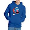 Sesame Street Unisex Adult Grover Santa Hat Christmas Hoodie