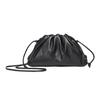 The Mini Pouch Soft Voluminous Shoulder Bag Black/Silver Women Pouches 585852-VCP40-1229