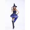 Halloween Rock lila Hexenkostüm Cosplay Maskerade Hexe Spieluniform Sensenmann