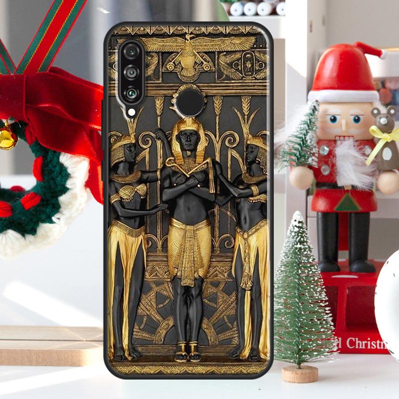Ägypten Pharao Wandmalerei Für Huawei Nova Y73 Y60 Y70 Y90 Y72 Y61 Y91 7i 8i 11i 12i 12s 9 10 SE P20 P30 P40 Lite Hülle