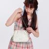 New Miffy Synthetic Leather Shoulder Bag, Bucket Bag, Chain Bag, Crossbody Bag Regular Women's White/Pink MF2444-01
