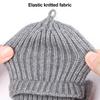 Winter Knitted Fingerless Gloves Knit Convertible Mittens with Flip Cover Men Women Warm Mittens for Typing Driving Stocking Stuffers Gifts