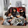 Rock band Tokio Hotel Printed blankets Picnic blanket Flange Warm blanket Home travel blankets bed linings birthday gift