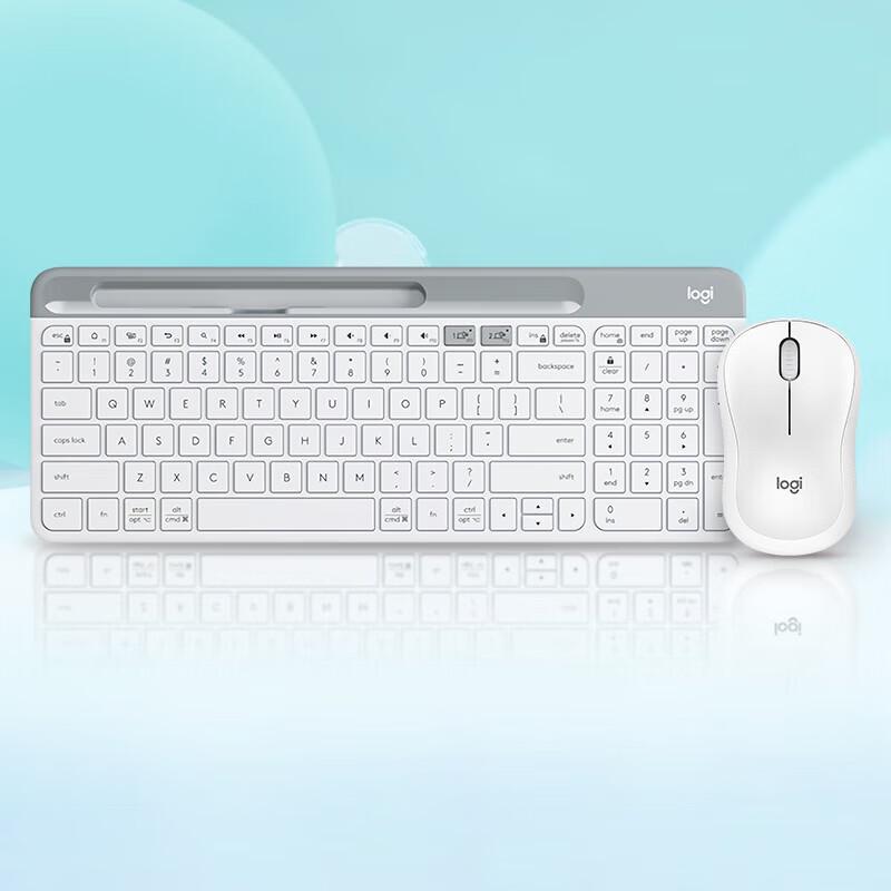 

Logitech K580 Wireless Bluetooth Ultra-Thin Silent Keyboard and Mouse Combo