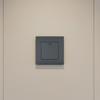 Venta Caliente Panel de PC Ignífugo Color Blanco Negro Gris Dorado Interruptor de Luz de Pared para Pared con Indicador LED Azul Estándar UE 1 Módulo 1 Vía