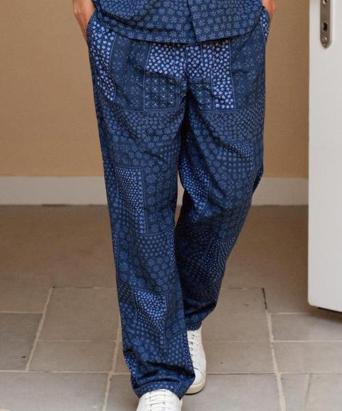 [Sunday Lounge] Men's Fluttering Paisley Short-Sleeve Pajama Set SMMEAST0109-ID [Shipped from Korea] 100% Authentic