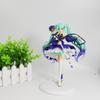 Hatsune Miku Birthday Party Bauhinia Beautiful Girl Elf Warrior Action Model Pvc Toy Collection Anime Desktop Accessories Gift