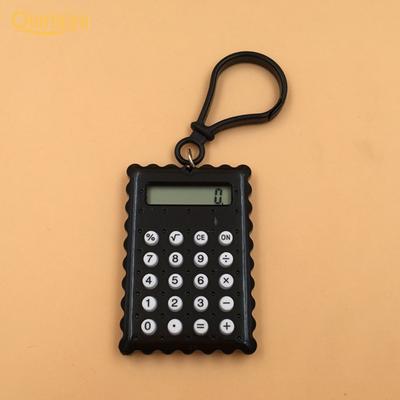 Bisküvi Şekli Cep Öğrenci Mini Elektronik Hesap Makinesi