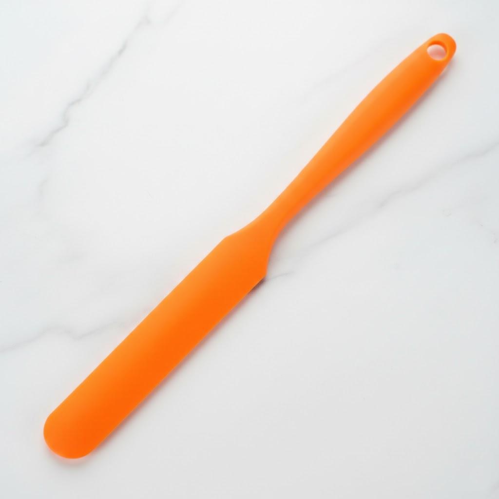 

Silicone Spatula Set Non Stick Baking Utensils Kitchen Tools for Pastry Icing Cookie Butter and Cheese Accessories оранжевый