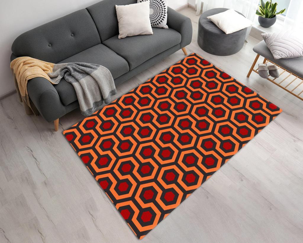 The Shining Overlook Hotel Carpet Area Rug Halloween Room 237 Overlook Hotel Rug Horror movie living room decoration rug