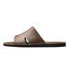 Men's summer outer wear leather slippers casual soft bottom non-slip breathable high-end slippers outdoor cool slippers