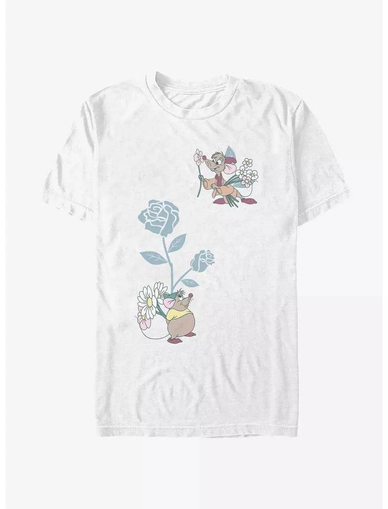 Cinderella Mice Flowers TShirt Size S 4XL Gift For Friends S