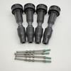 4Pcs Ignition Coil Rubber Boot 27300-2Gga0 for Hyundai Santa Fe Kia Sorento Kx7 Ignition Coil Repair Kit Spark Plug Cap