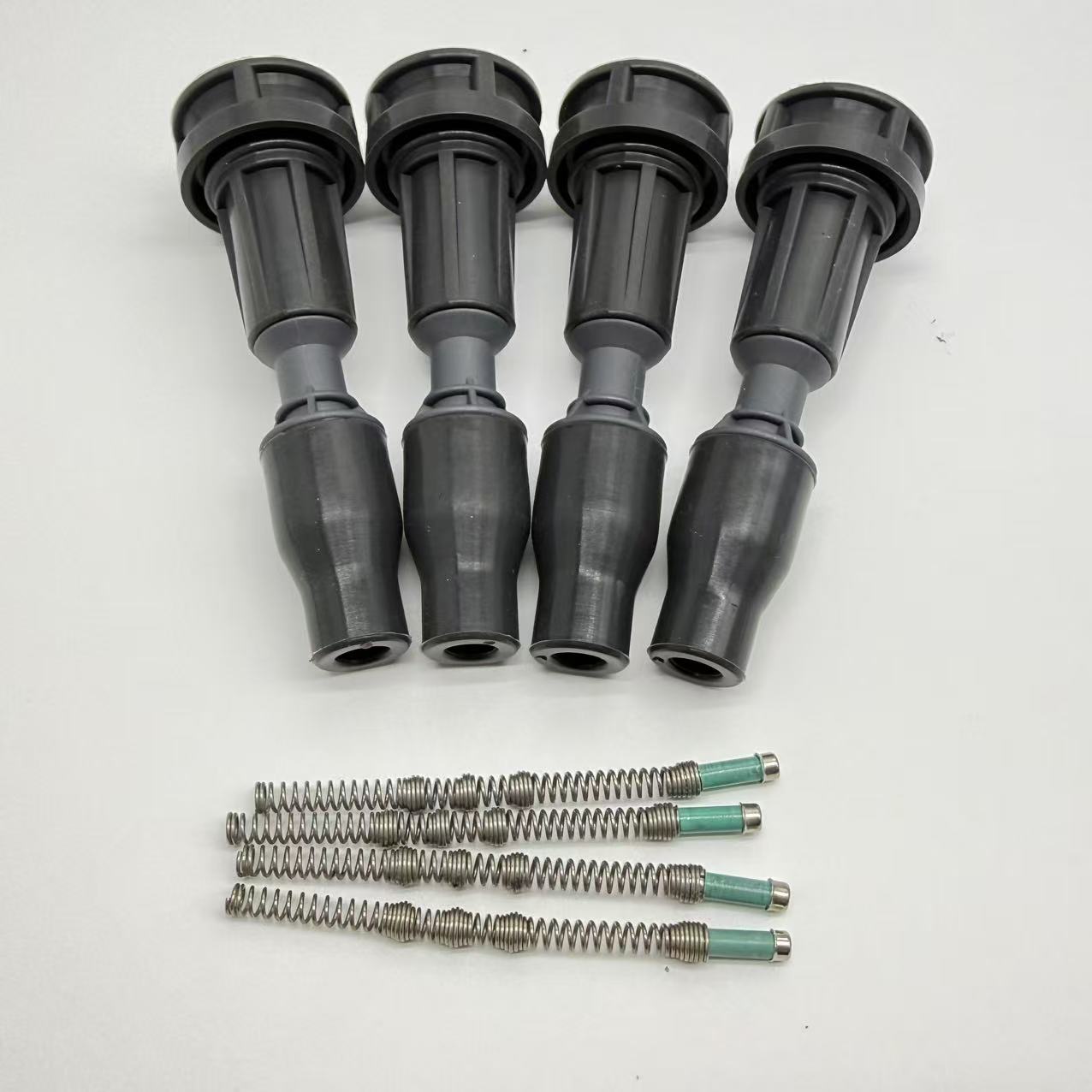 4Pcs Ignition Coil Rubber Boot 27300-2Gga0 for Hyundai Santa Fe Kia Sorento Kx7 Ignition Coil Repair Kit Spark Plug Cap V02-057-4Pcs