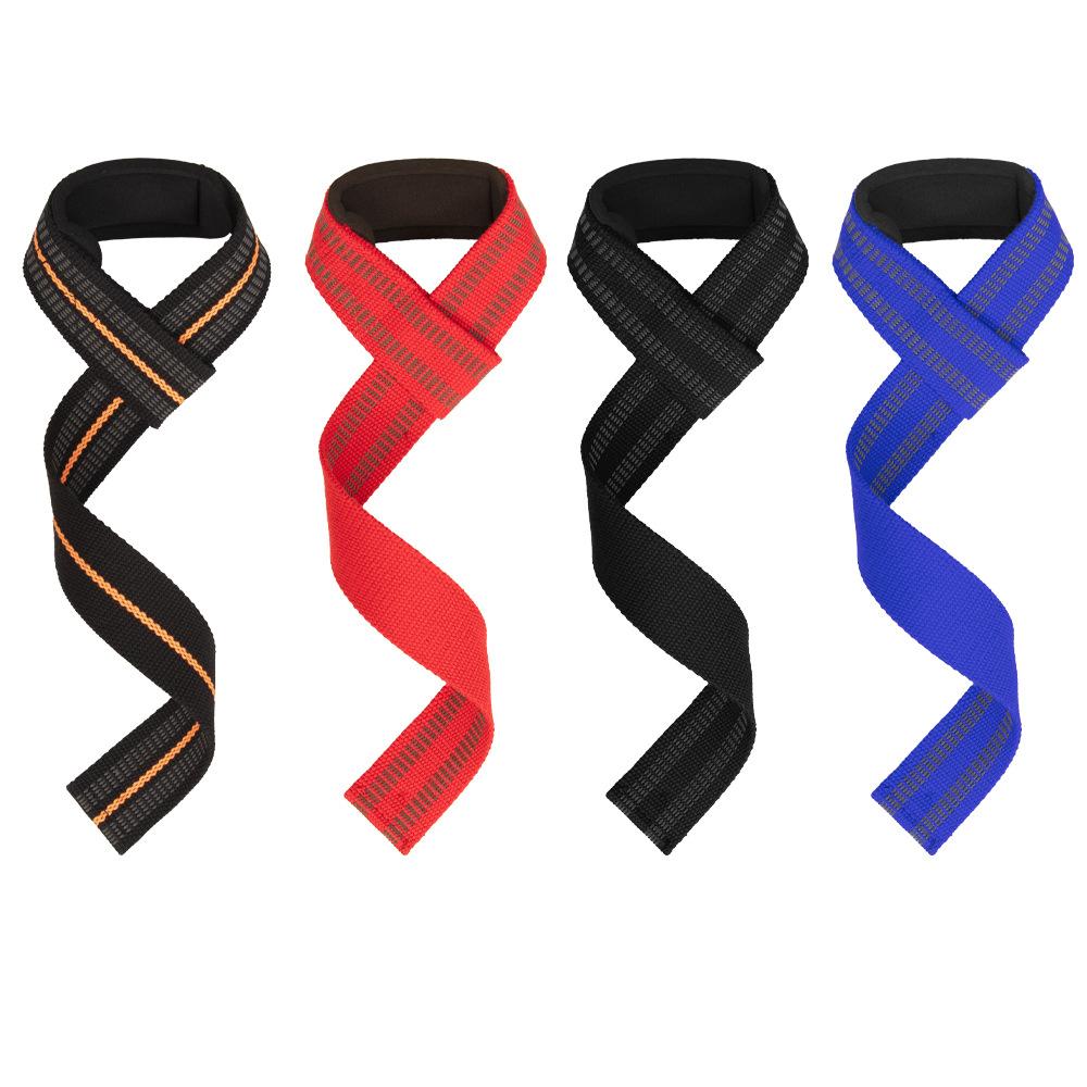 High Quality Gym Accessories Lifting Belt Wrist Wraps Weightlifting Neoprene Pad Gym Straps for Weight Lifting чёрный