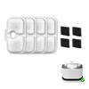 1 Set Katzenwasserbrunnen Filtermatte Einfach zu installieren und zu warten Haustierkatzenbrunnen Filterersatz Langlebig