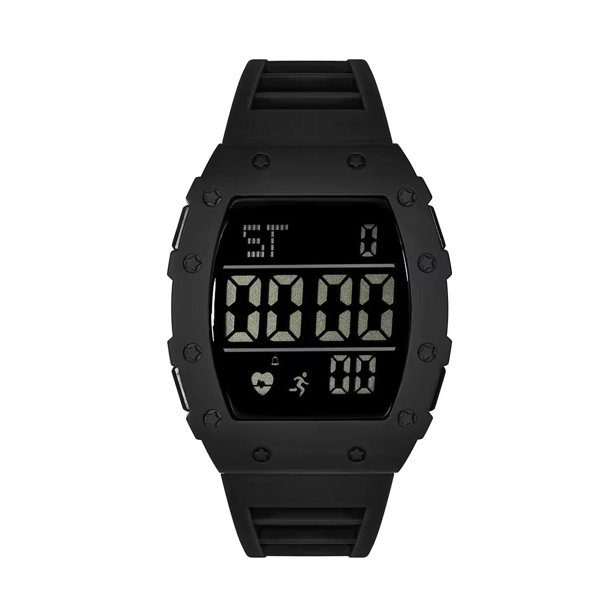 Tomi T230 Men Digital Sport Watch High Quality PU Band LED Daily Use Multifunction Casual Outdoor Electronic Wristwatch Tomi T230