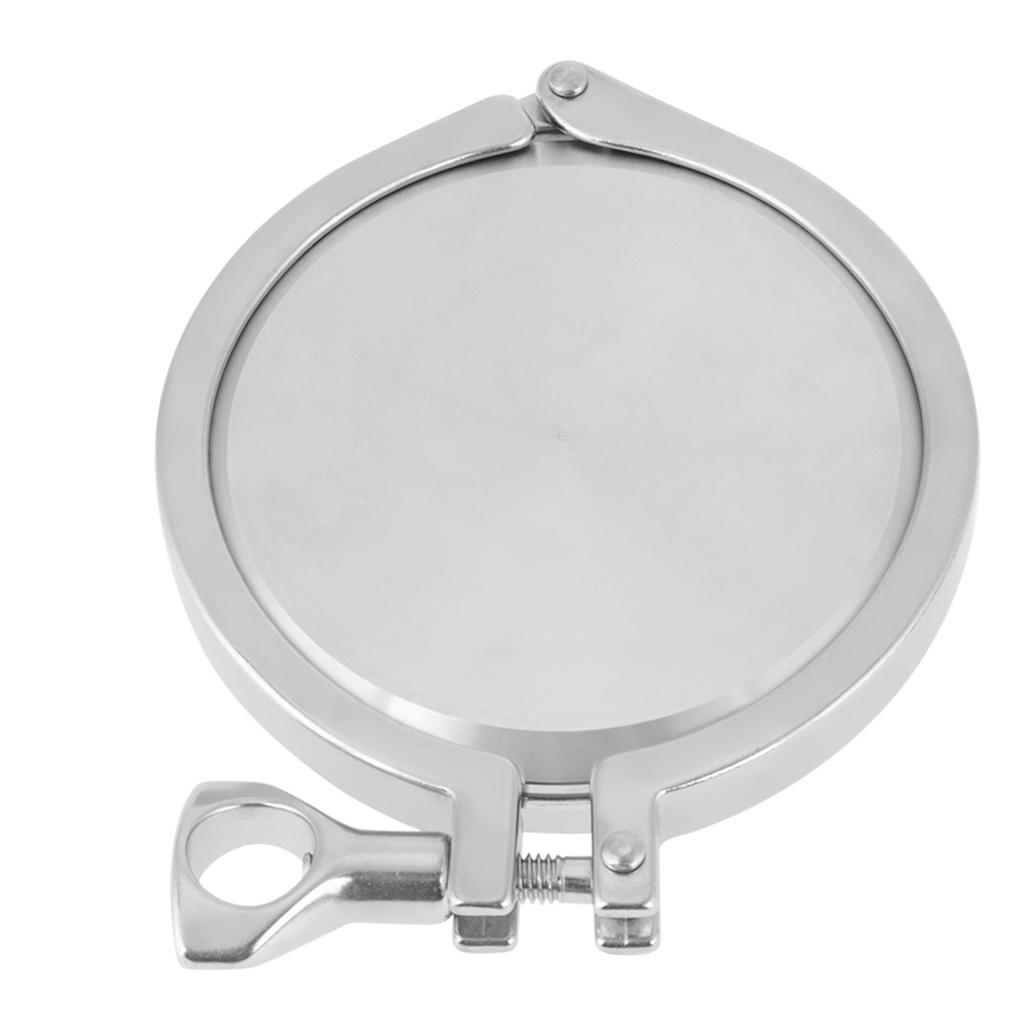 1 Set Stainless Steel Sanitary Pipe Fittings 102mm 4" End Cap   Weld Ferrule   Clamp  Gasket