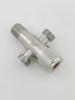 304 Stainless Steel Dual Outlet Hot/Cold Angle Valve Water Heater Diverter Switch