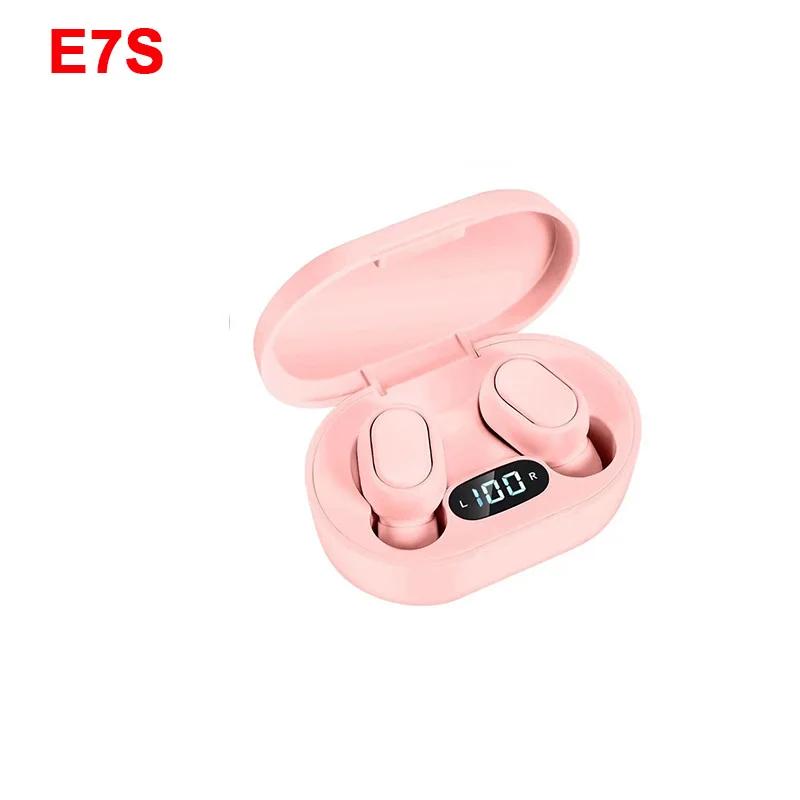 

Беспроводные Bluetooth-наушники, спортивные наушники, бас-стереогарнитура, мини-наушники с микрофоном для iPhone Xiaomi розовый