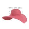Korean Style Solid Color Wide Brim Sun Hat Women's Beach Straw Hat Foldable Spring Summer UV Protection Fashion Sunshade