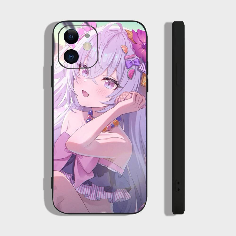 

Shirasu Azusa Anime Games Blue Archive Phone Case For IPhone 17 Air 16 15 14 13 Pro Max 11 12 Black Silicone Cover IPHONE 16PRO