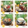 Tragbarer Koreanischer BBQ-Grill für den Außenbereich