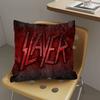 S-Slayer Heavy Metal Band Cushion Cover Polyester Sofa Cushions Decorative Throw Pillows Home Decoration Pillowcover