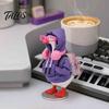 Detailed Mini Clothing for Ornaments Goose Accessories Set 7 Inch Desktop Goose, Includes Hooded Miniature Sweatshirt Small Backpack Glasses