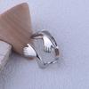 Objetí prstenu oběma rukama Dámská móda Osobnost Nepravidelný otevírací prsten Kreativní prsten na dlani a ukazováčku